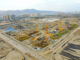 蘭州恒大山水城項(xiàng)目D、E地塊土石方工程施工