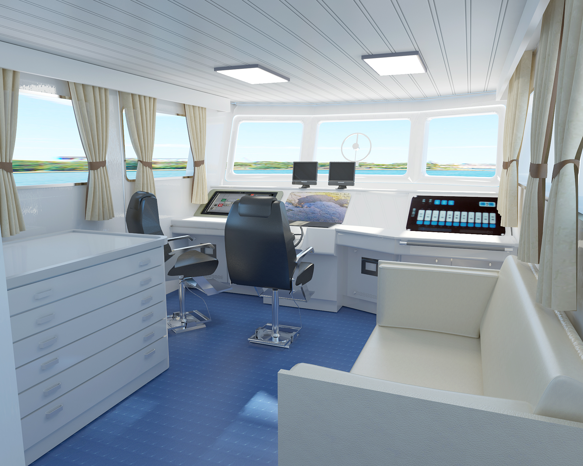 船舶設(shè)計多類型,長沙綠緣緣科技有限公司,長沙船用設(shè)備,船用主配電屏,船用磁力啟動器,船用操縱臺